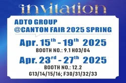 ADTO Group Cordially Invites You to Visit the 137th Canton Fair ADTO Group Cordially Invites You to Visit the 137th Canton Fair