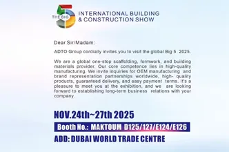 The Big5 Dubai 2025 International Building & Construction Show The Big5 Dubai 2025 International Building & Construction Show