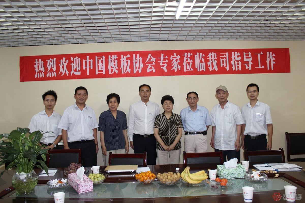 中国模板协会赵雅军秘书长来我公司进行企业资质审查