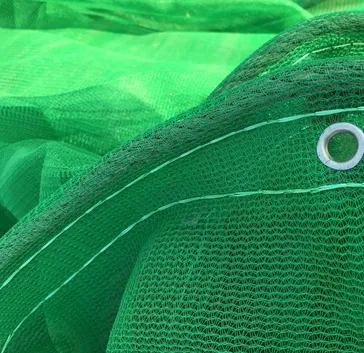 Construction Safety Net with Rope and Metal Eyelet